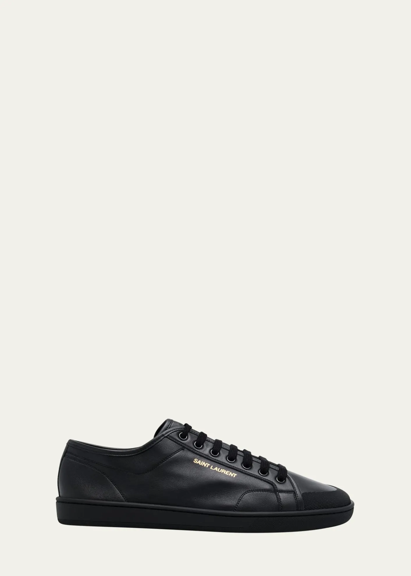 Saint LaurentMen's Gym Leather Low-Top Sneakers