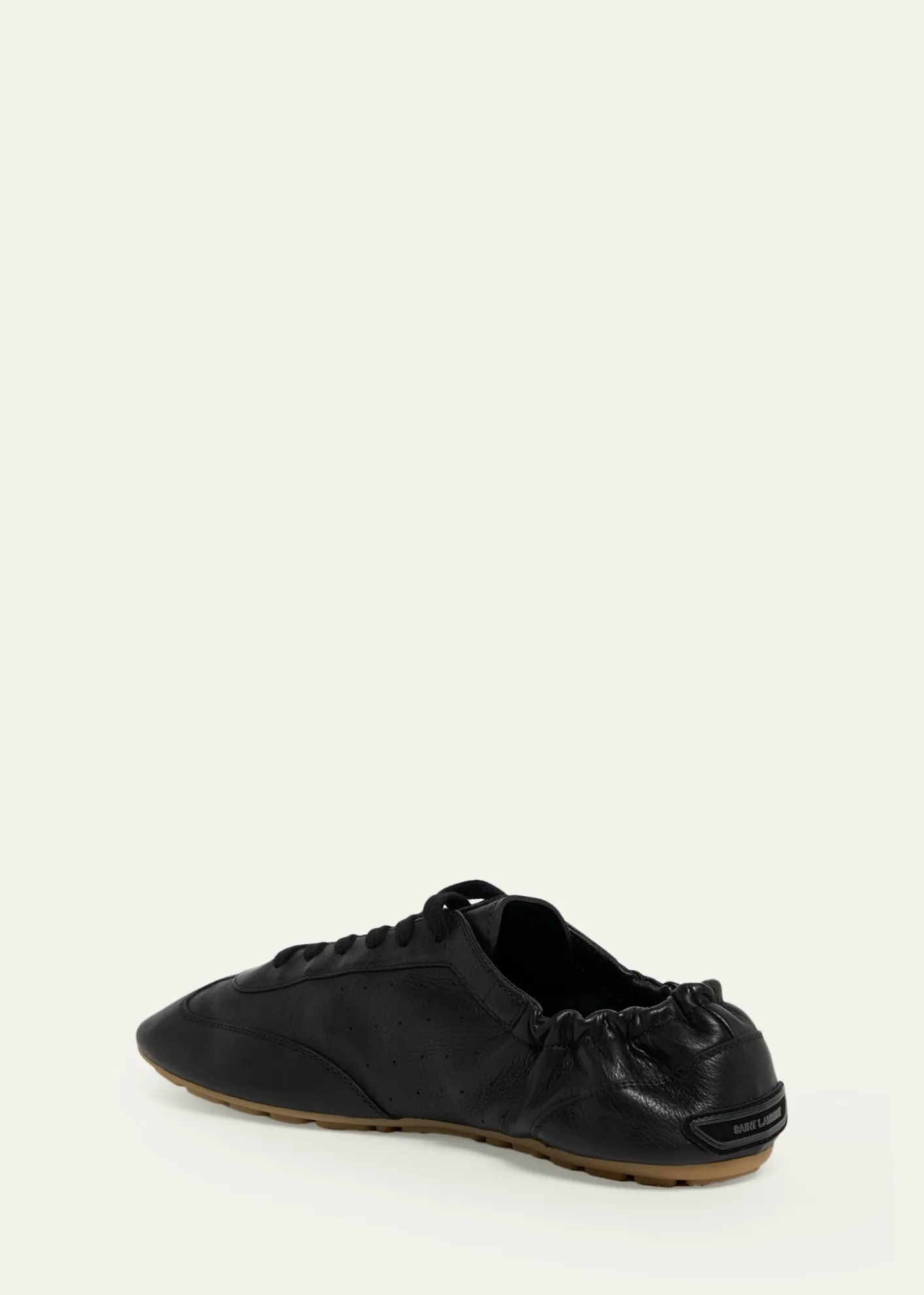 Saint LaurentMen's Lewis Grained Leather Sneakers