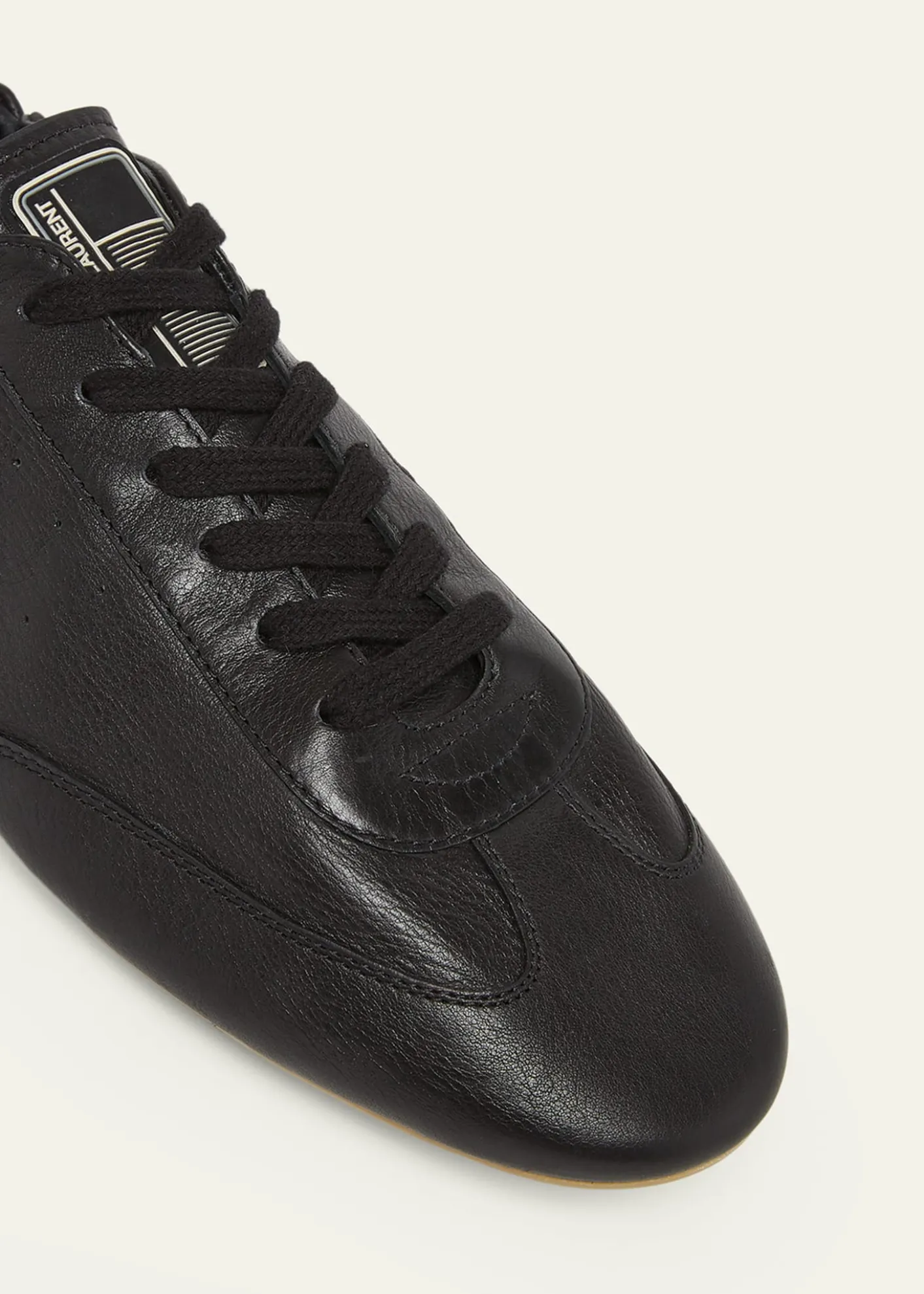 Saint LaurentMen's Lewis Grained Leather Sneakers