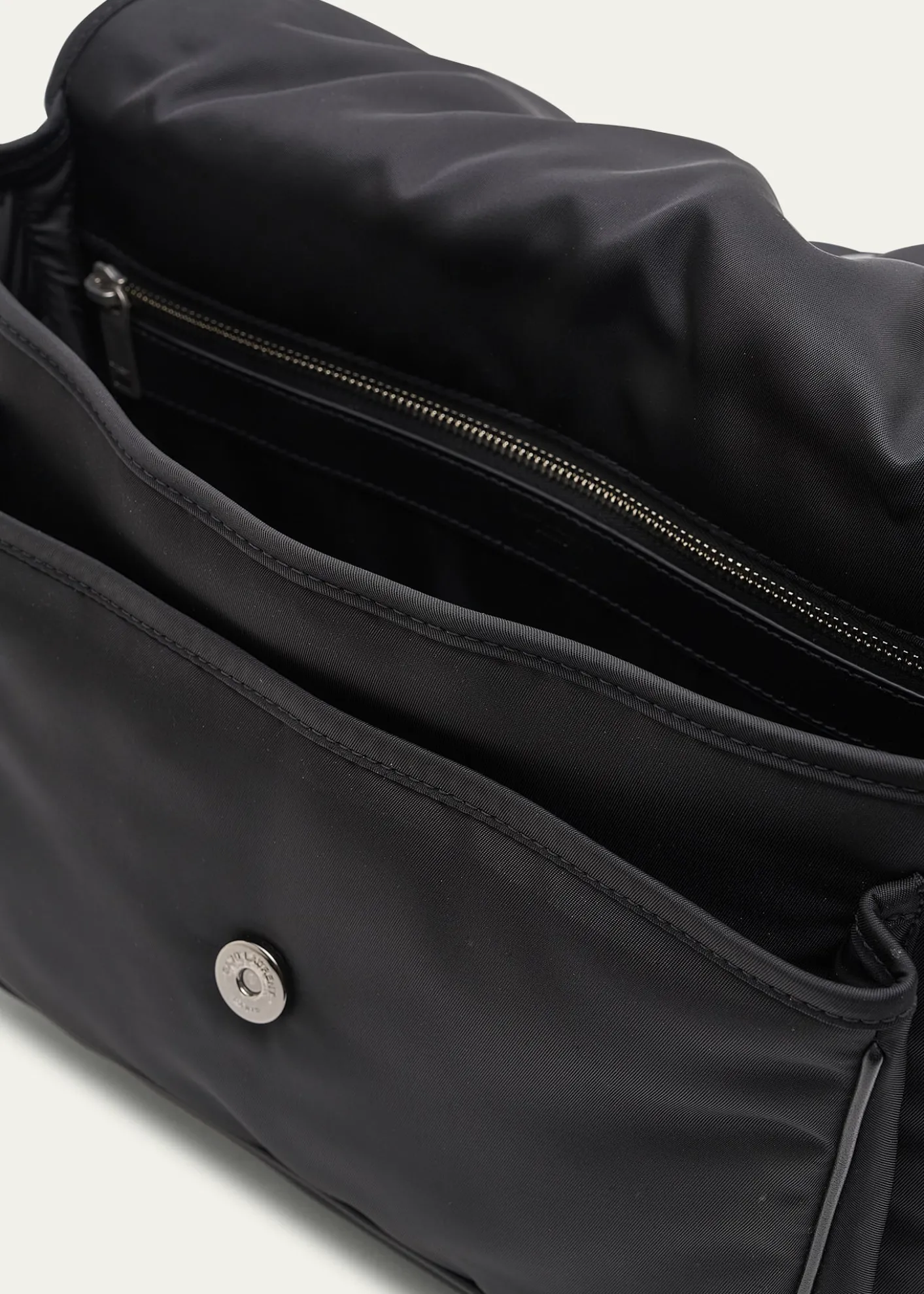 Saint LaurentMen's Niki Nylon Messenger Bag