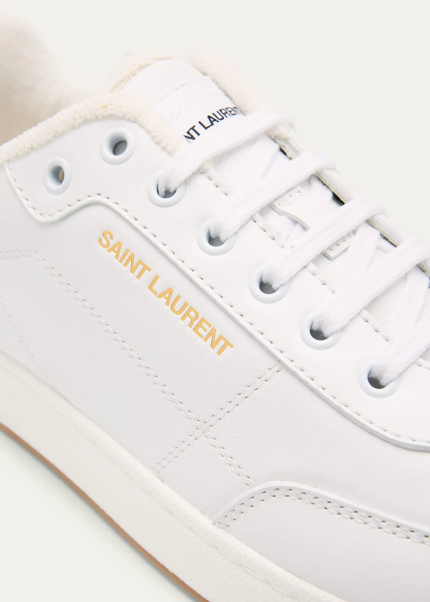 Saint LaurentMen's SL/61 Leather Low-Top Sneakers