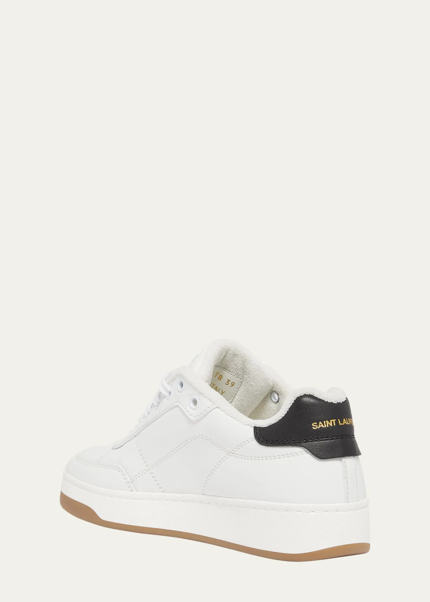 Saint LaurentMen's SL61 Leather Low-Top Sneakers