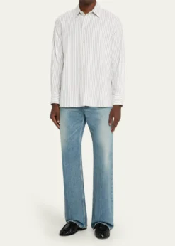Saint LaurentMen's Striped Sport Shirt