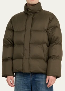 Saint LaurentMen's Water-Repellent Down Puffer Jacket