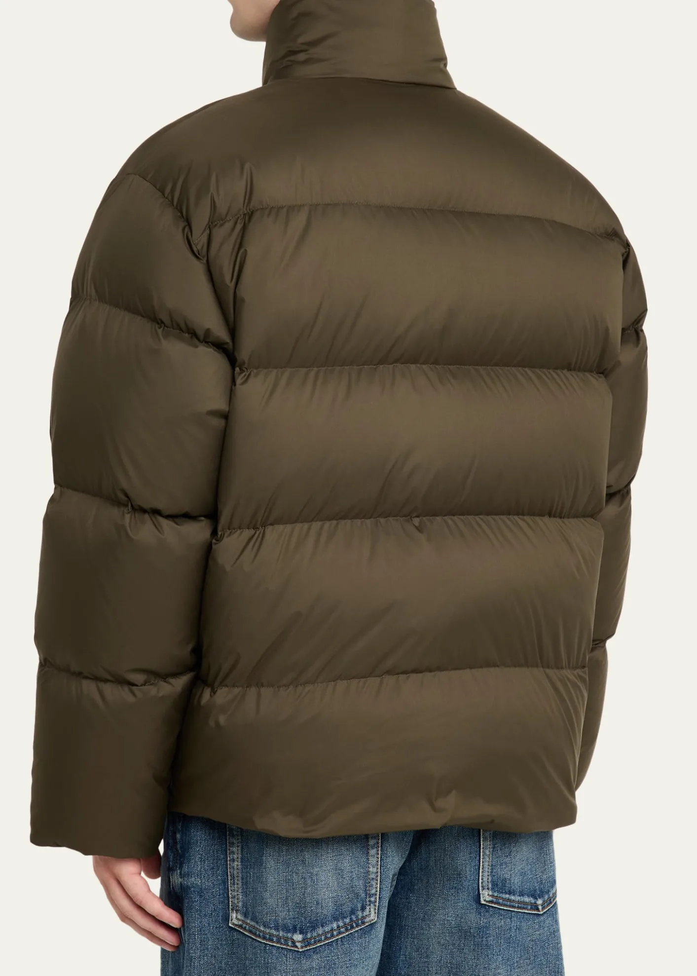 Saint LaurentMen's Water-Repellent Down Puffer Jacket