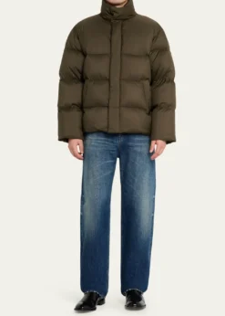 Saint LaurentMen's Water-Repellent Down Puffer Jacket