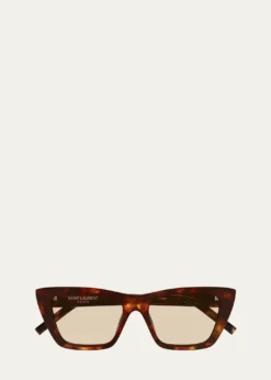 Saint LaurentMica 53mm Acetate Cat-Eye Sunglasses