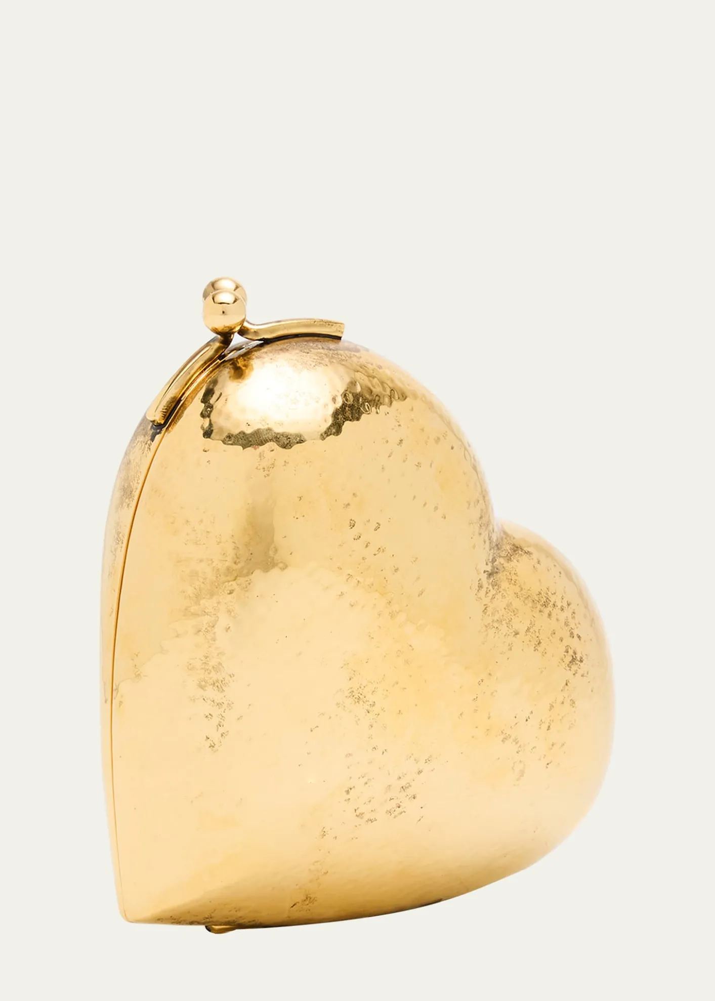 Saint LaurentMini YSL Minaudiere in Brass