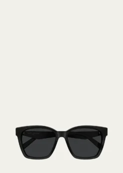Saint Laurent57mm Acetate Square Sunglasses