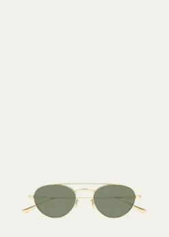 Saint Laurent51mm Metal Aviator Sunglasses