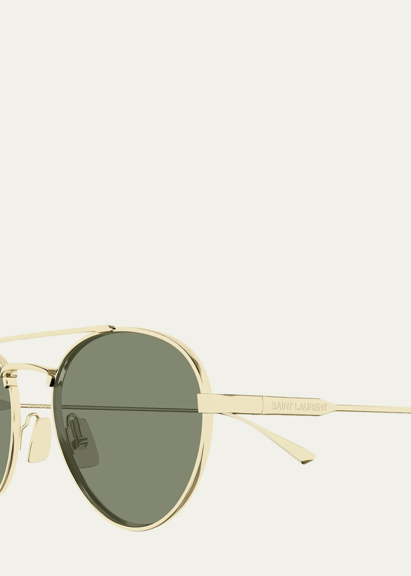 Saint Laurent51mm Metal Aviator Sunglasses