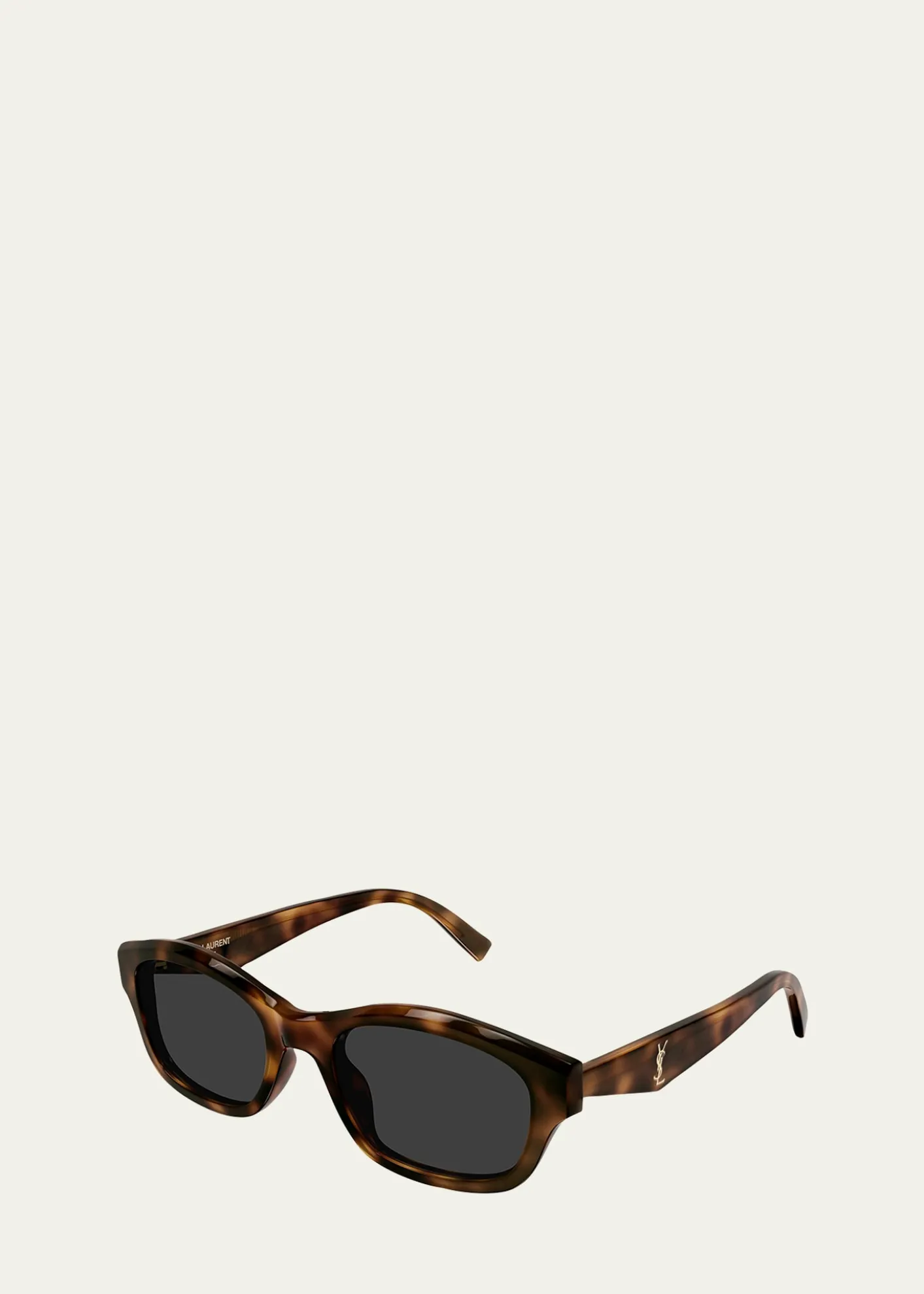 Saint LaurentMonogram 53mm Rectangular Sunglasses
