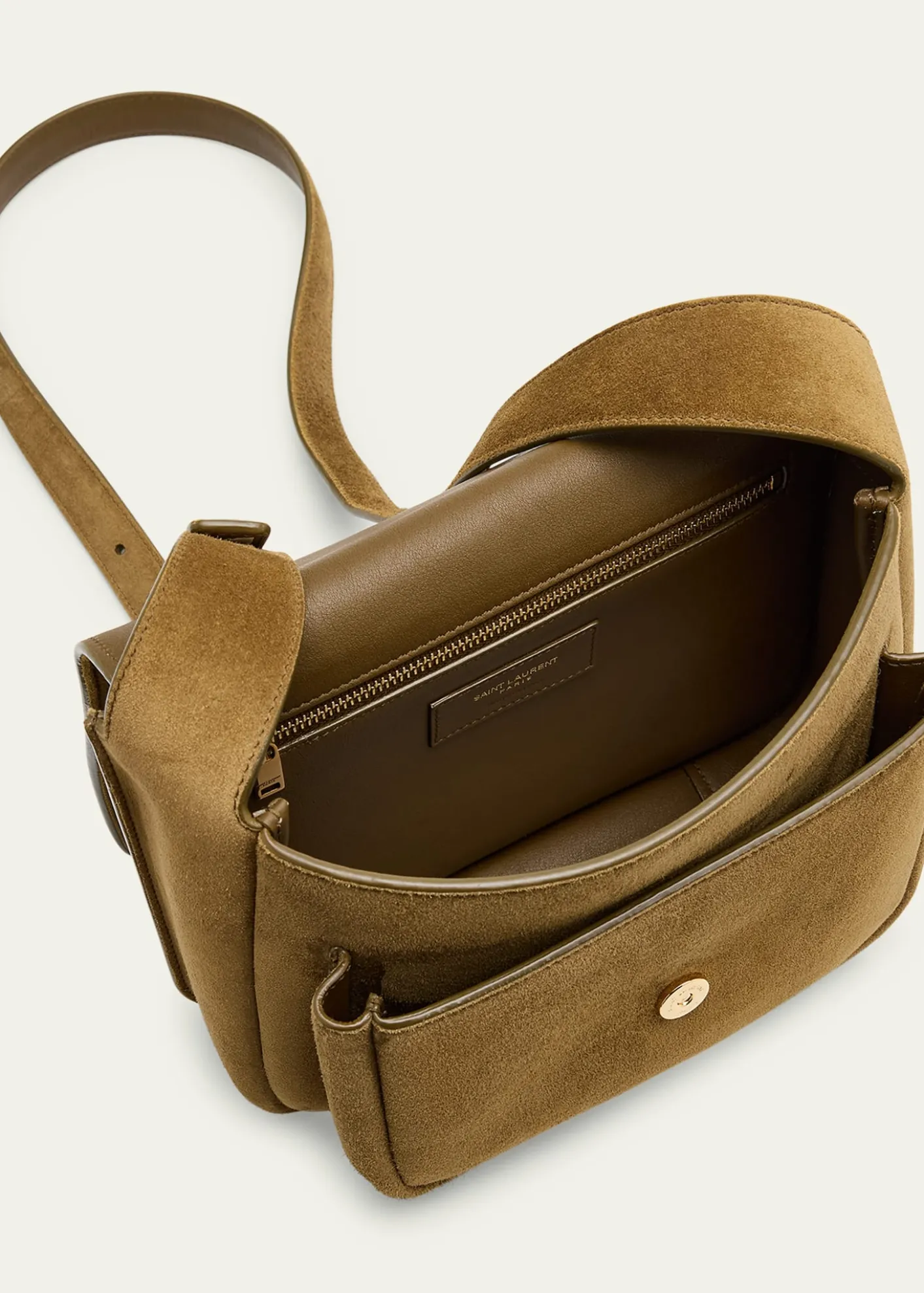Saint LaurentNiki YSL Crossbody Bag in Suede