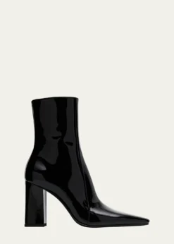 Saint LaurentRainer Patent Leather Booties