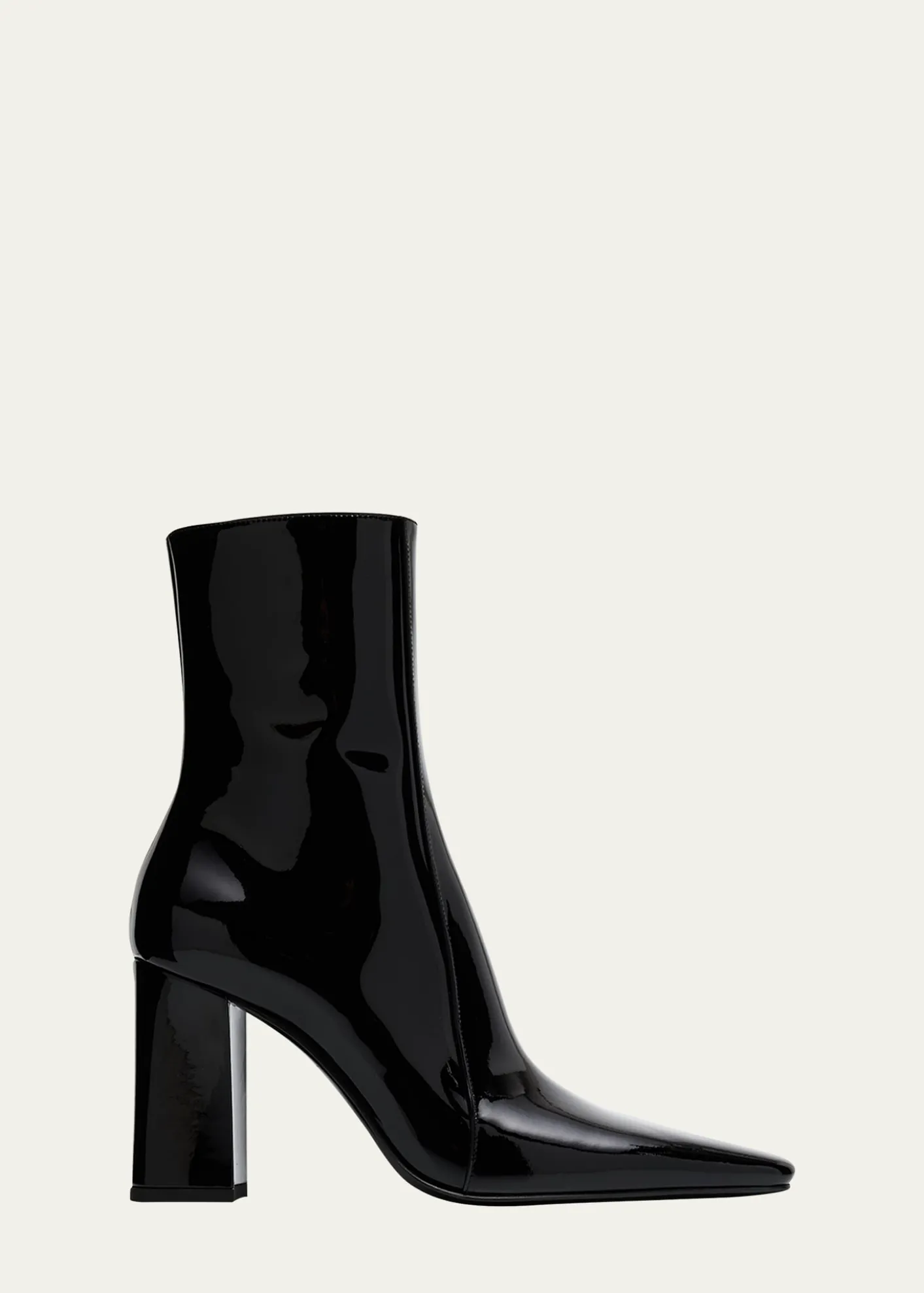 Saint LaurentRainer Patent Leather Booties