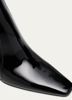 Saint LaurentRainer Patent Leather Booties