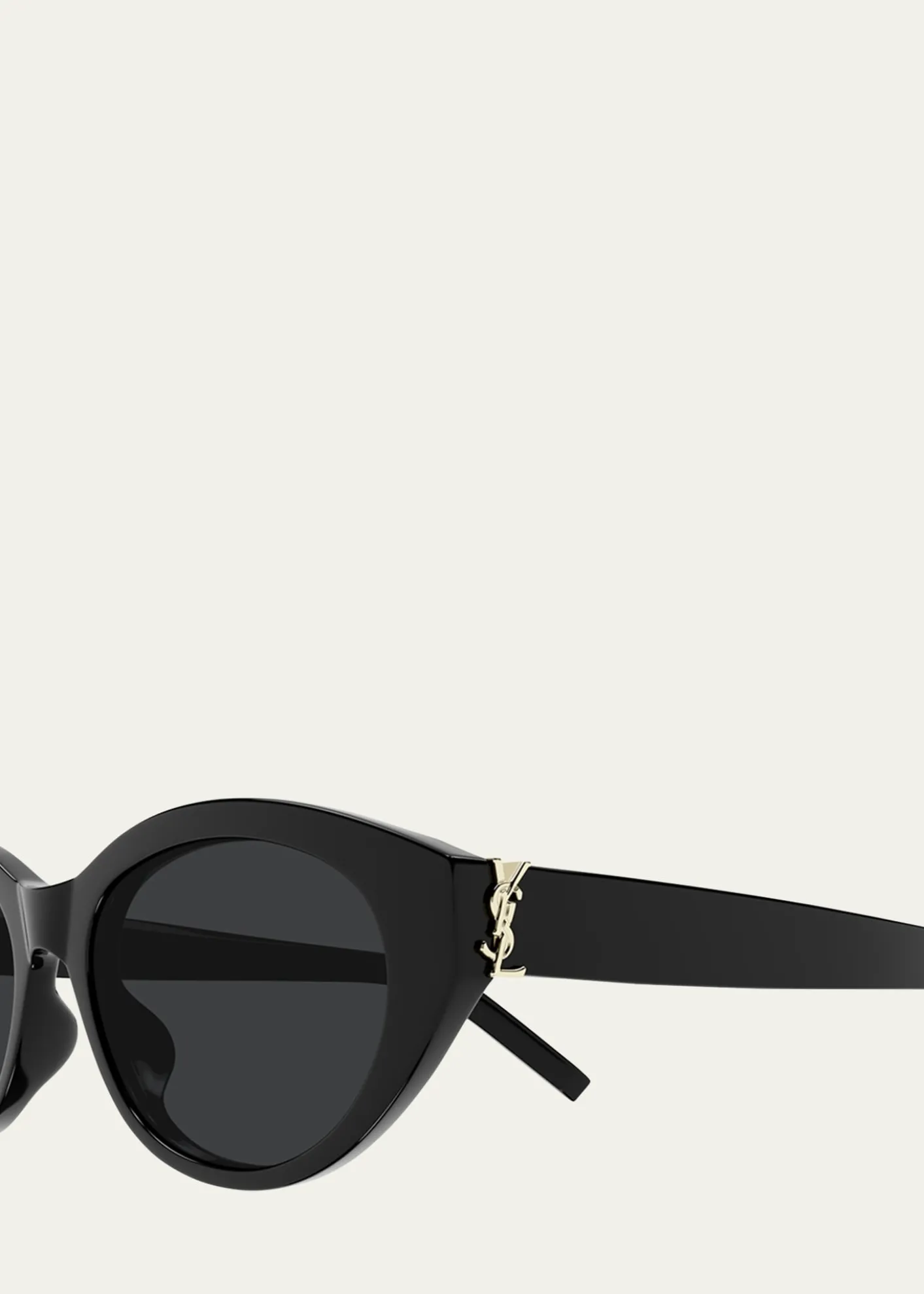 Saint LaurentRecycled Acetate Round Sunglasses