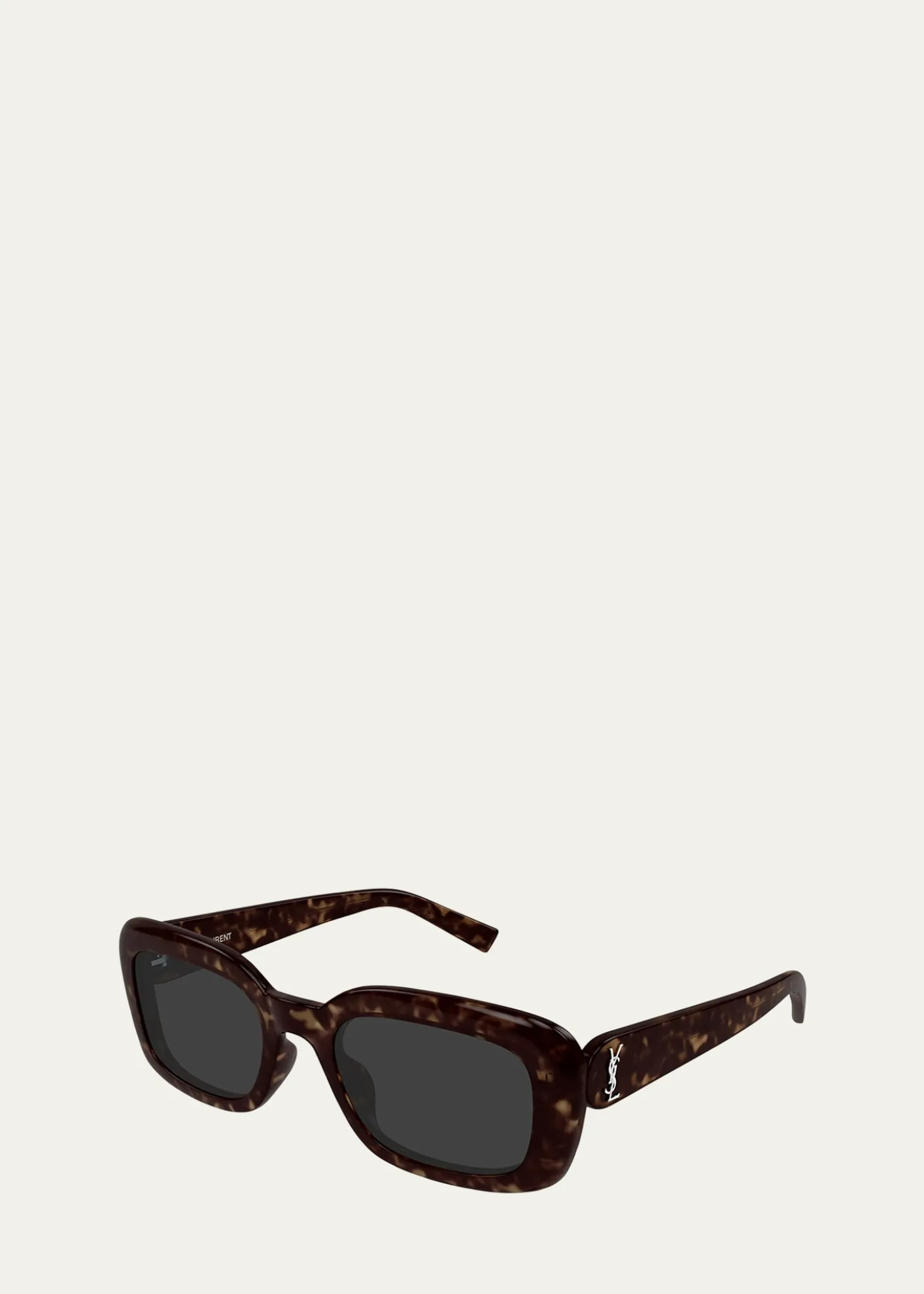 Saint LaurentRecycled Acetate Rectangular Sunglasses