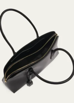 Saint LaurentSac de Jour Large Bowling Shoulder Bag in Leather