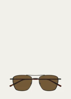 Saint LaurentSL 866 Metal and Bio-Nylon Aviator Sunglasses