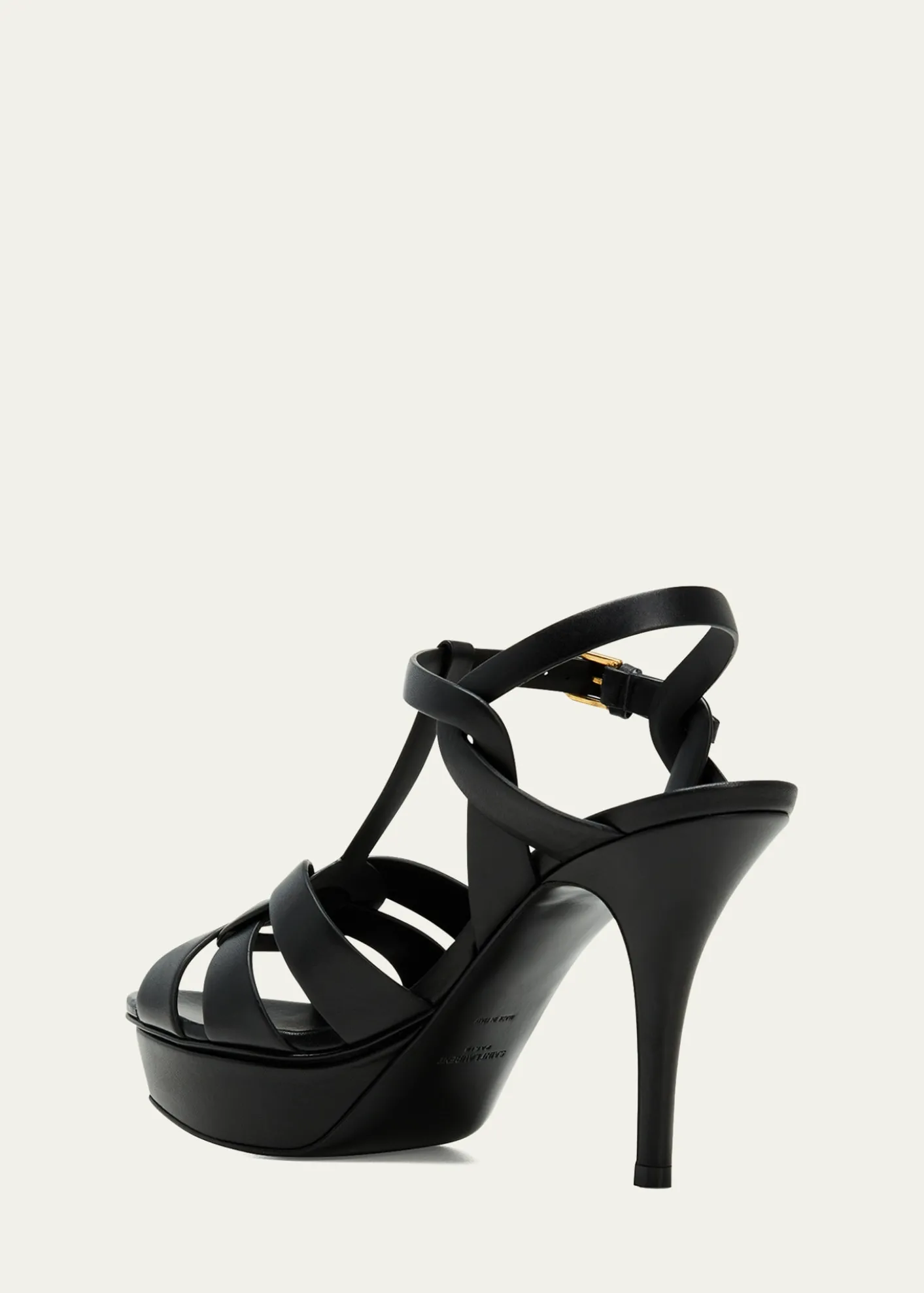 Saint LaurentTribute Leather Platform Sandals