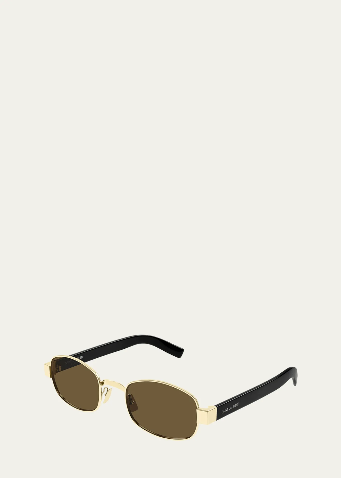 Saint LaurentUnisex Round Metal Sunglasses
