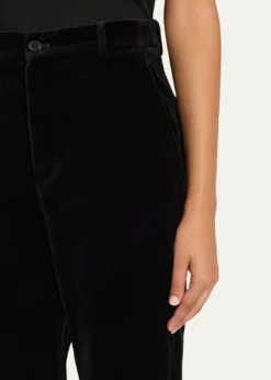 Saint LaurentVelvet Flare Trousers