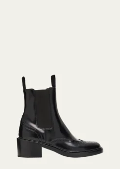 Saint LaurentVincent Leather Chelsea Boots