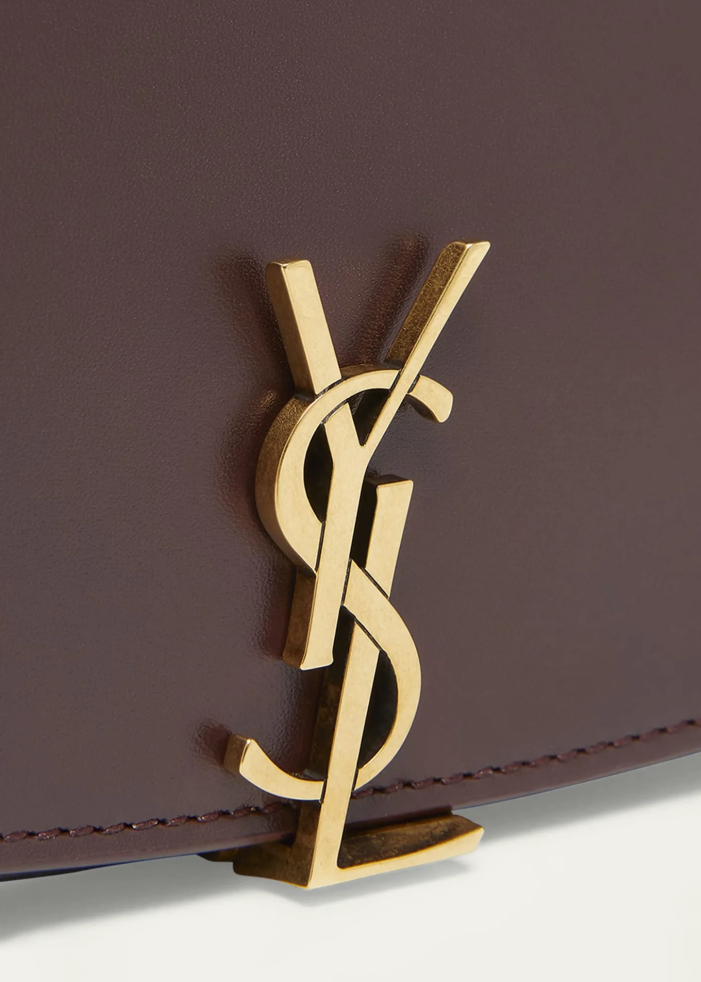Saint LaurentVoltaire YSL Flap Top-Handle Bag in Leather