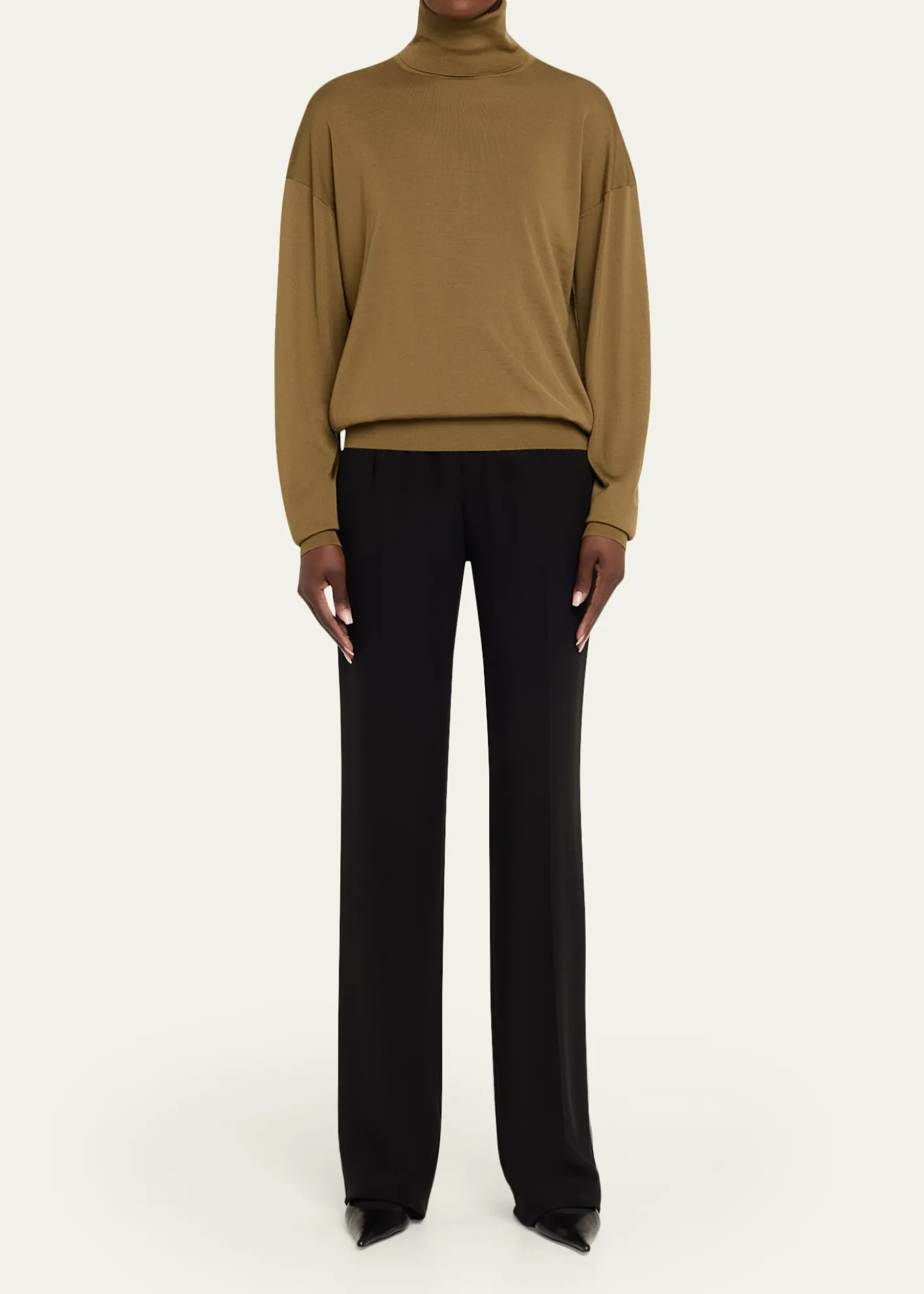 Saint LaurentWool Turtleneck Sweater