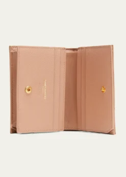 Saint LaurentYSL Monogram Grain de Poudre Flap Card Case