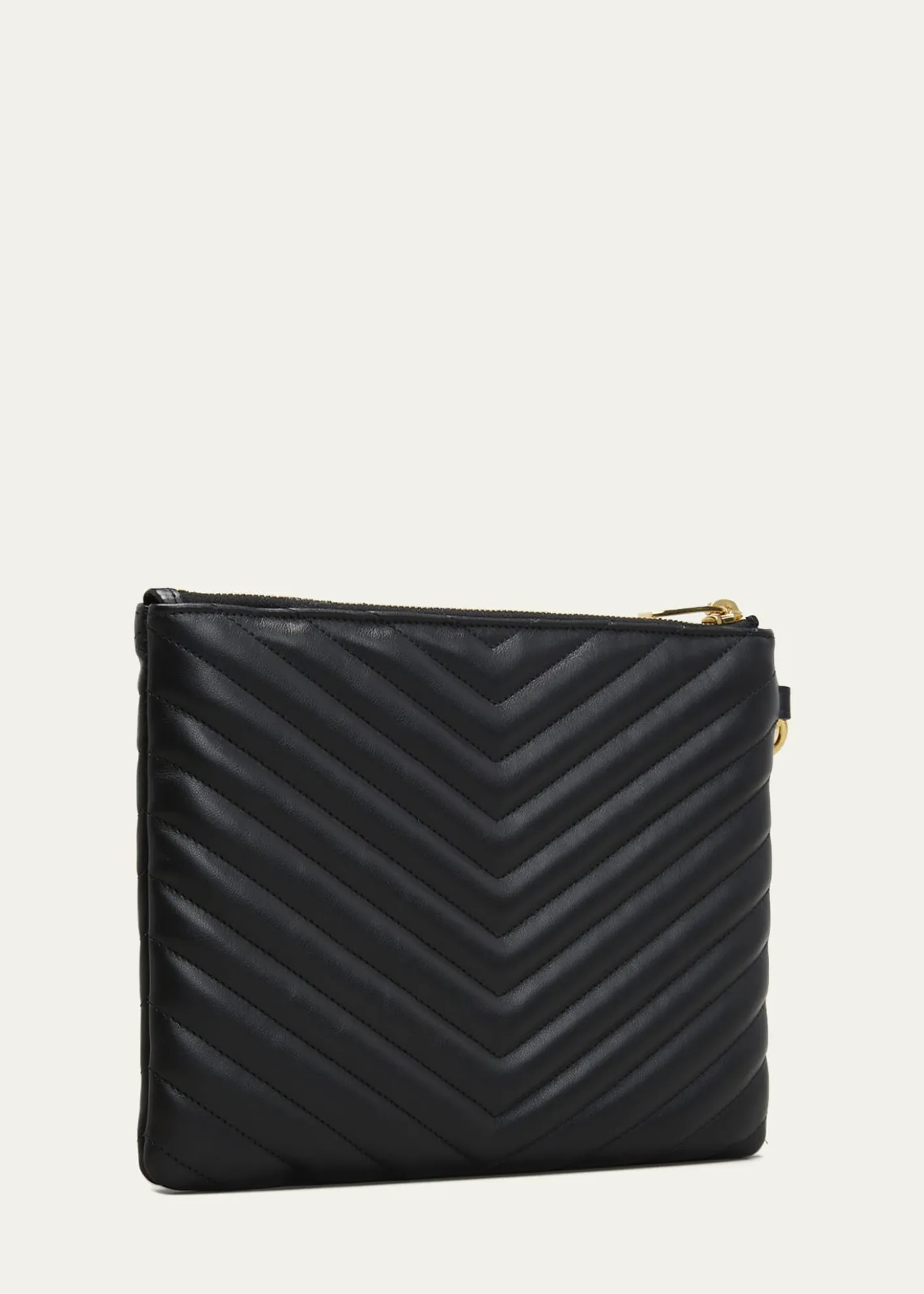 Saint LaurentYSL Monogram Small Pouch in Smooth Leather