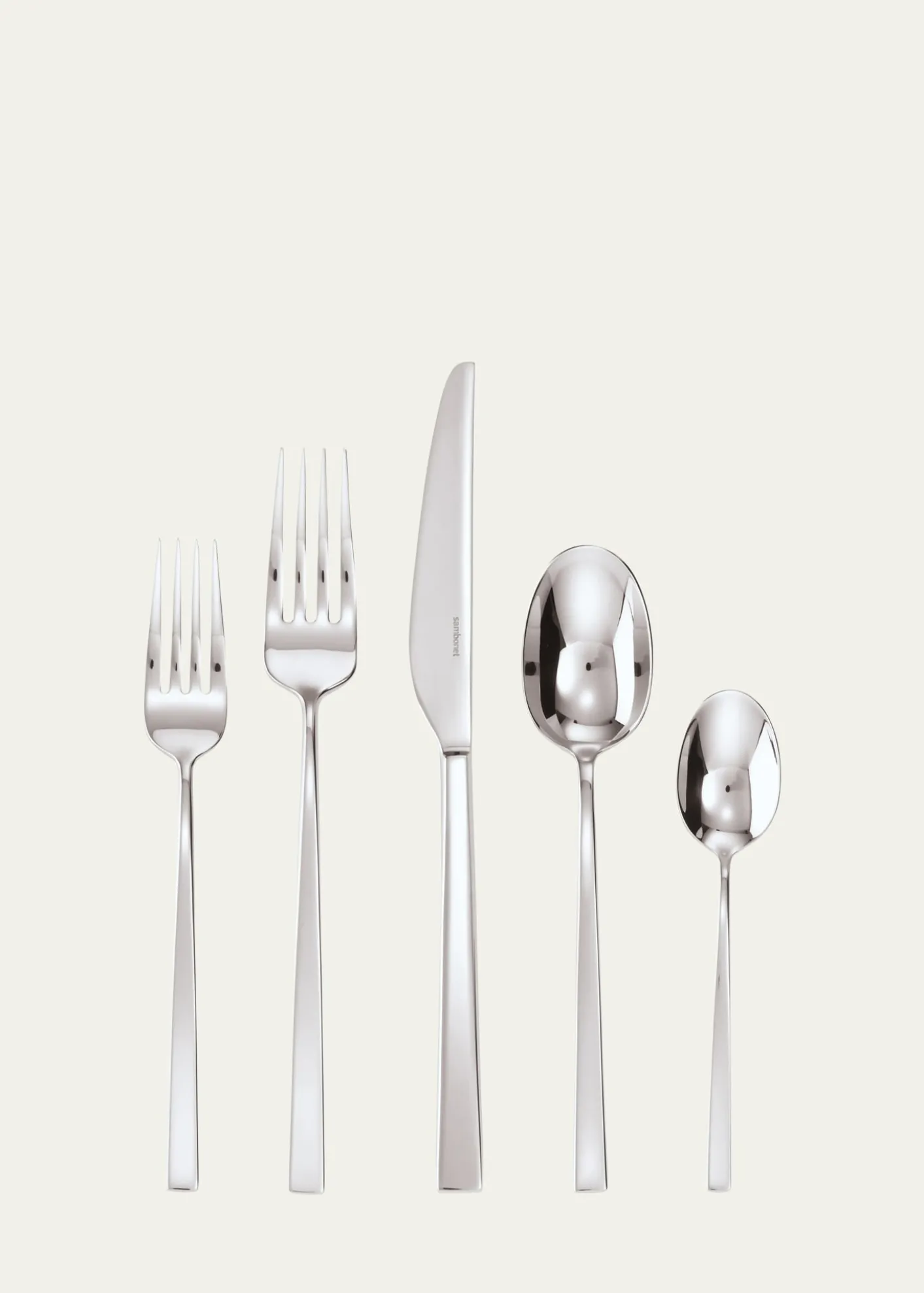 SambonetLinea Q 5-Piece Flatware Place Setting