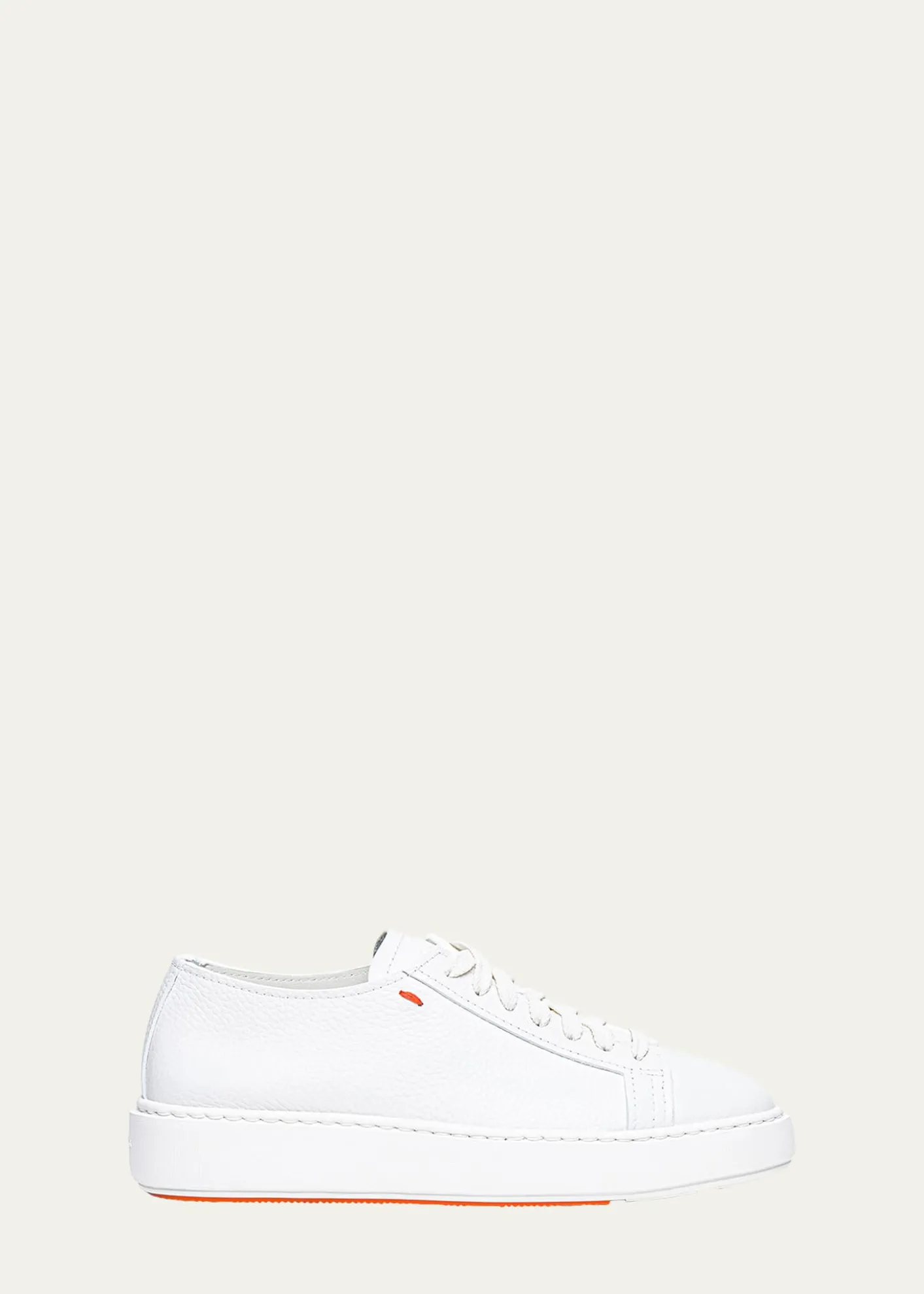 SantoniAnginal Low-Top Leather Sneakers