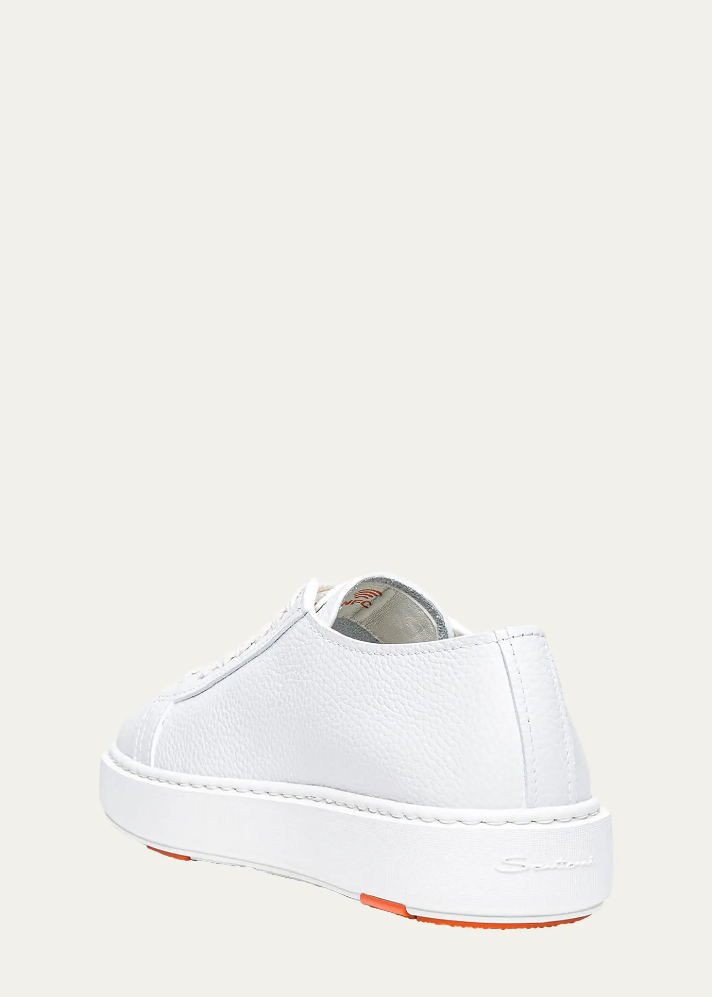 SantoniAnginal Low-Top Leather Sneakers