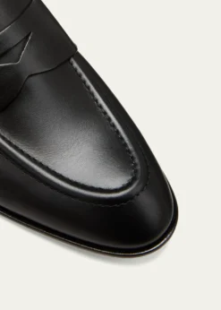 SantoniFamed Leather Penny Loafers