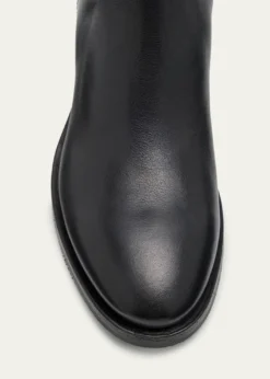 SantoniFleeces Leather Mid Boots