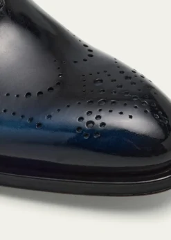 SantoniMen's Kaj Bicolor Brogue Leather Oxfords