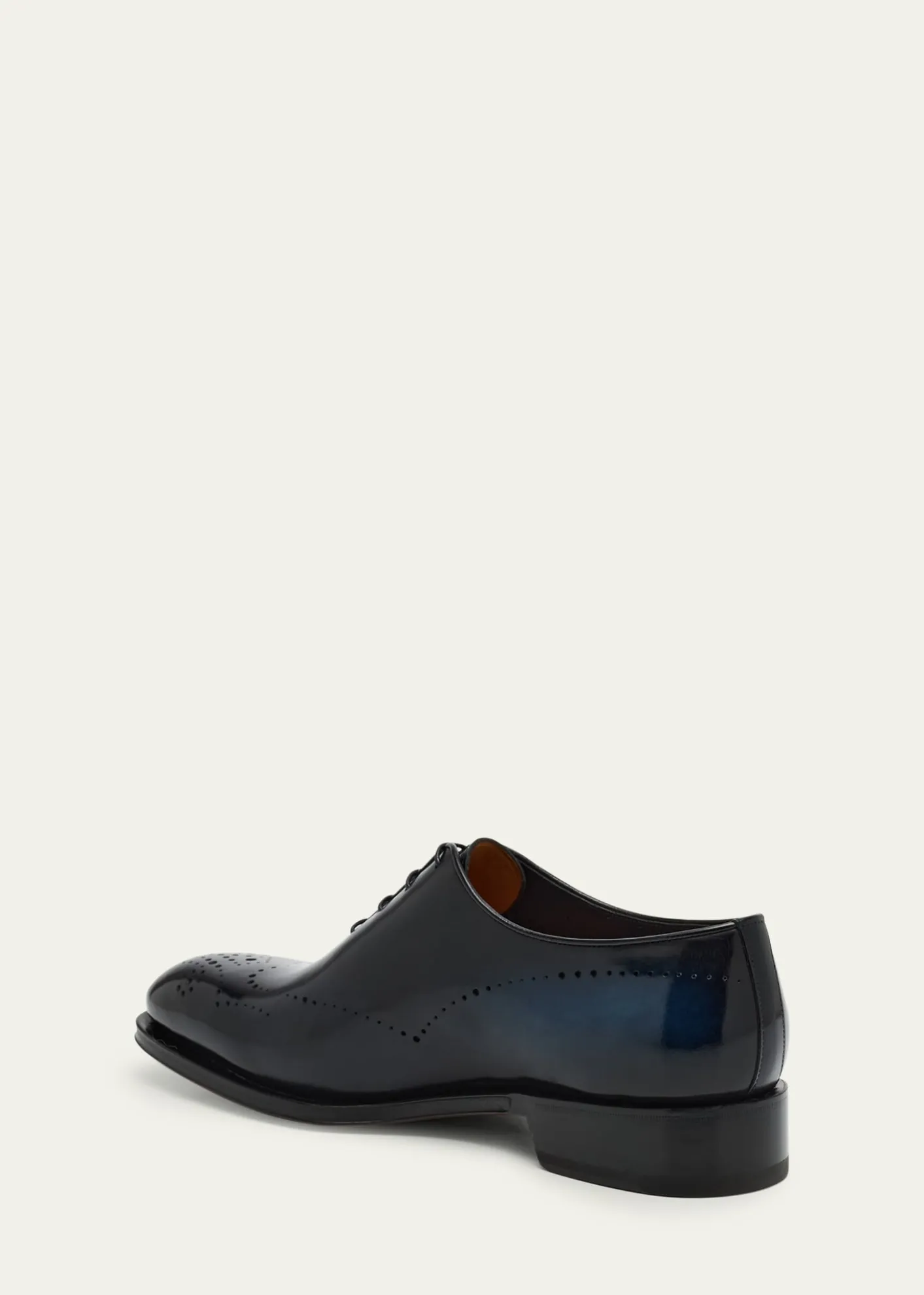 SantoniMen's Kaj Bicolor Brogue Leather Oxfords