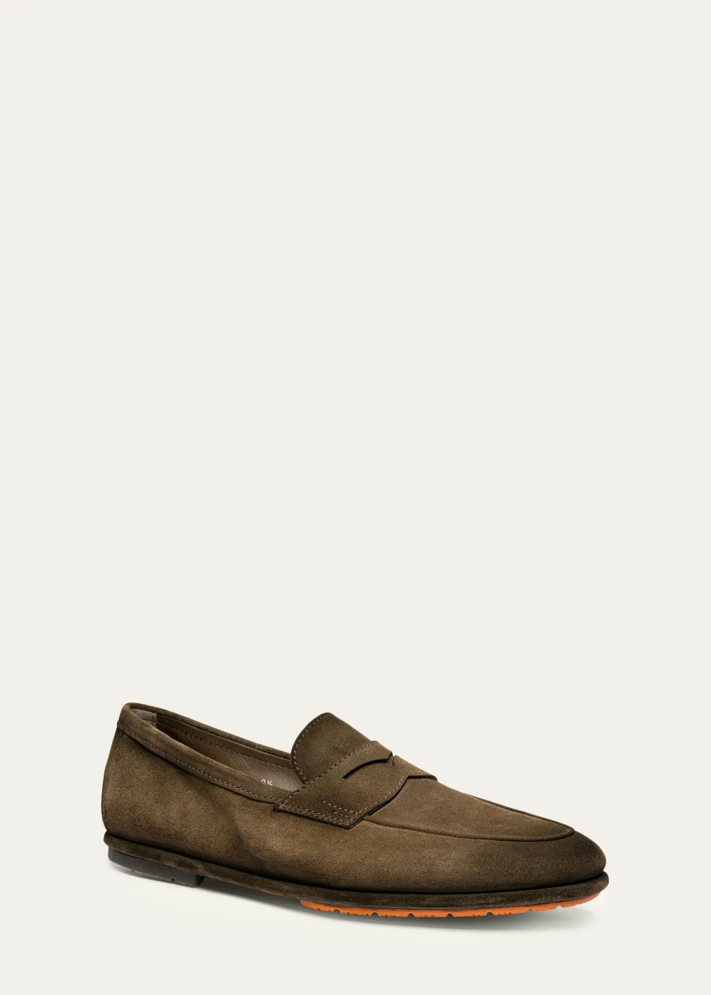 SantoniMen's Carlo Burnished Suede Driving Shoes