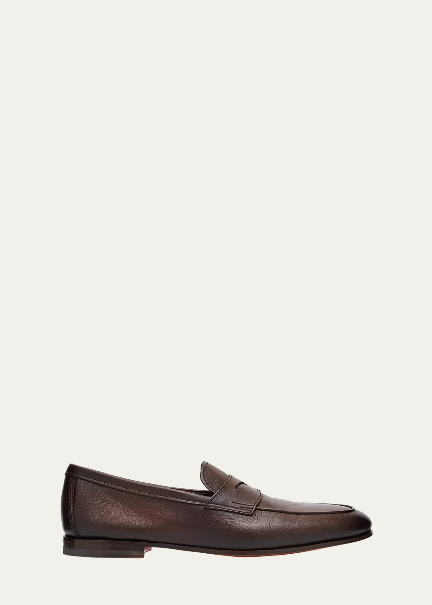 SantoniMen's Carlos Reverse Goodyear Leather Loafers