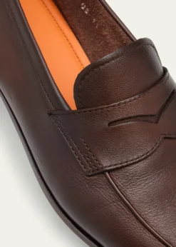 SantoniMen's Carlos Reverse Goodyear Leather Loafers