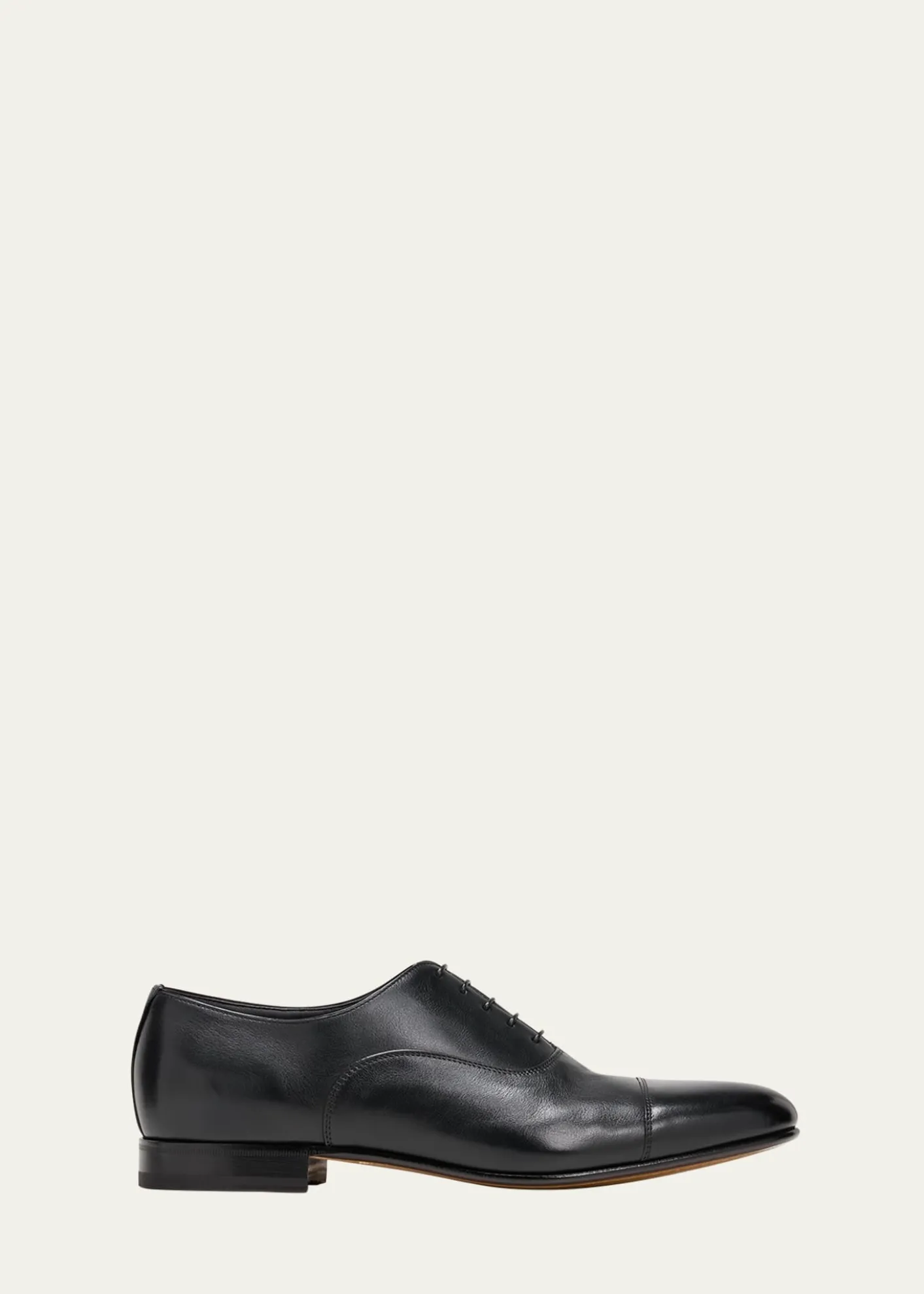 SantoniMen's Darian Calfskin Leather Oxfords