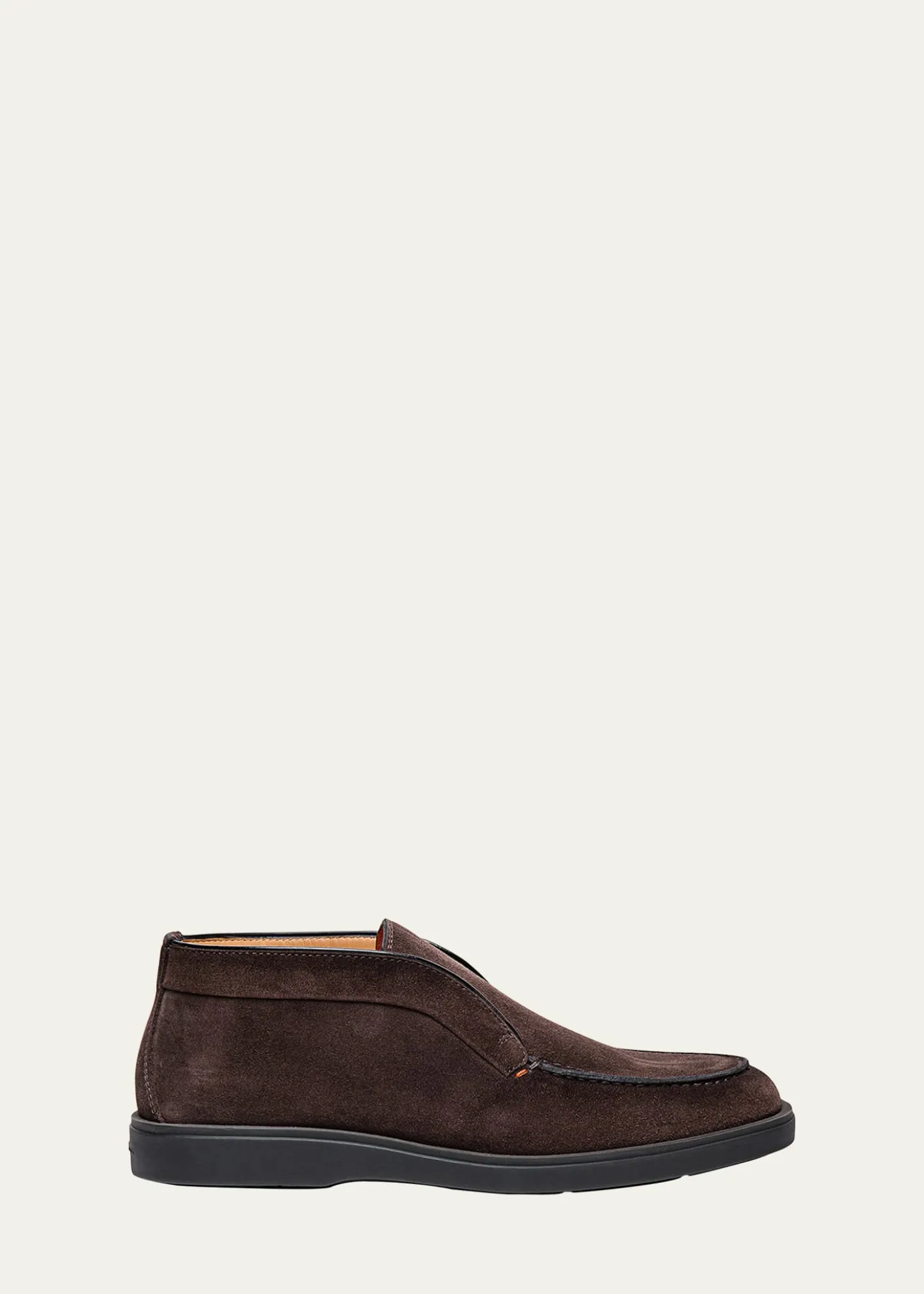 SantoniMen's Detroit Slip-On Suede Chukka Boots