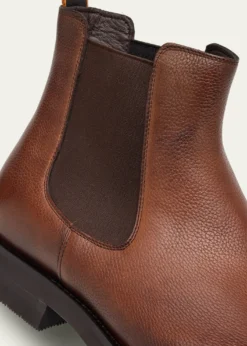 SantoniMen's Enver Casual Leather Chelsea Boots