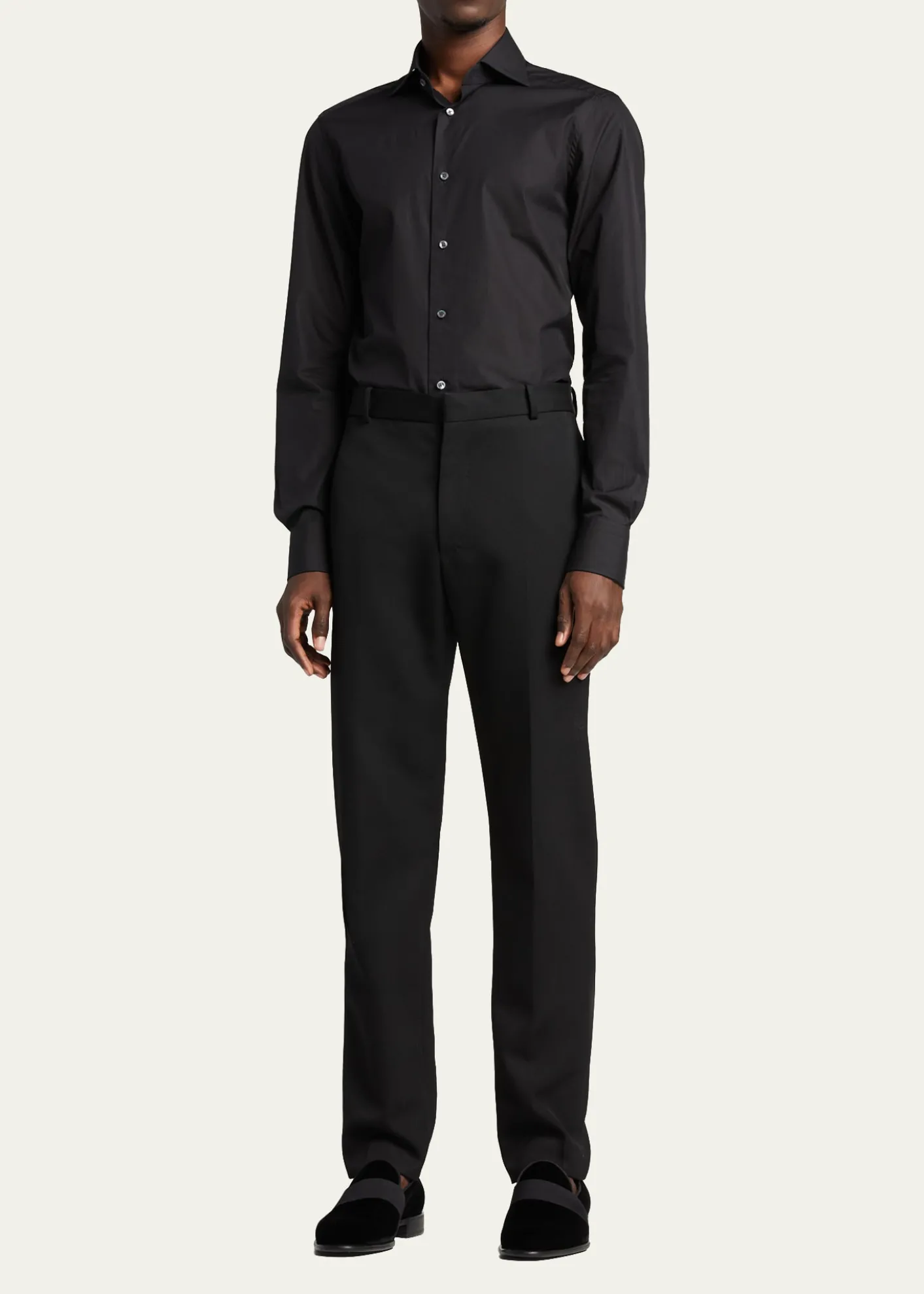 SantoniMen's Isomer Grosgrain Velvet Formal Loafers