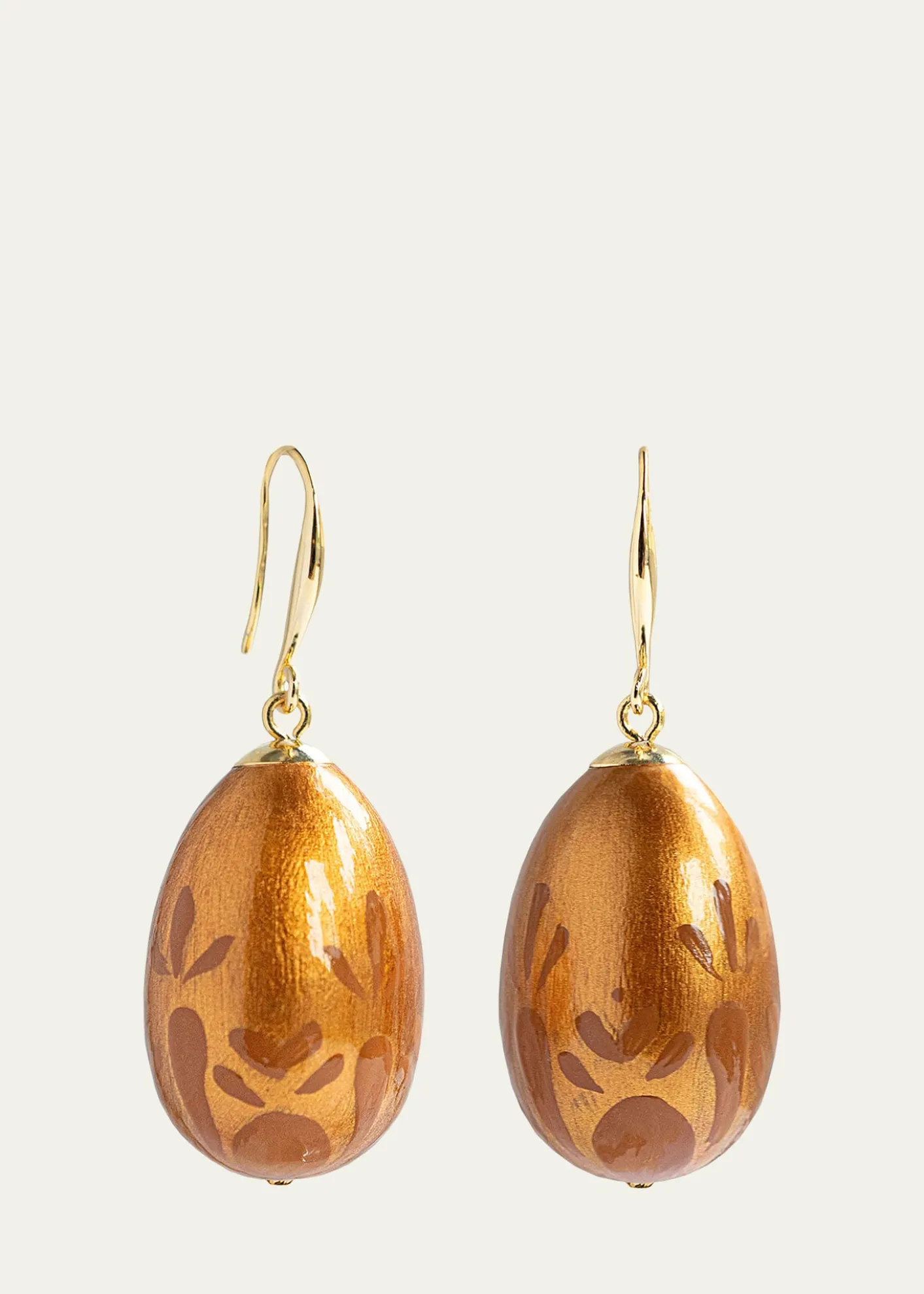 Saule LabelNova Earrings in Molten Copper