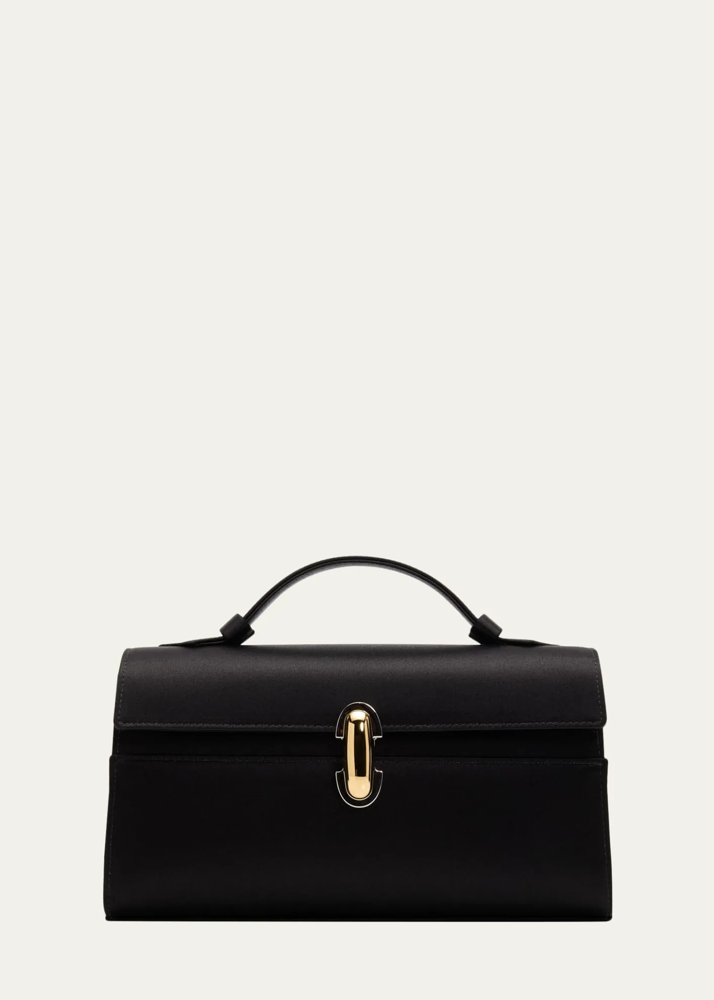 SavetteSymmetry Satin Pochette Top-Handle Bag