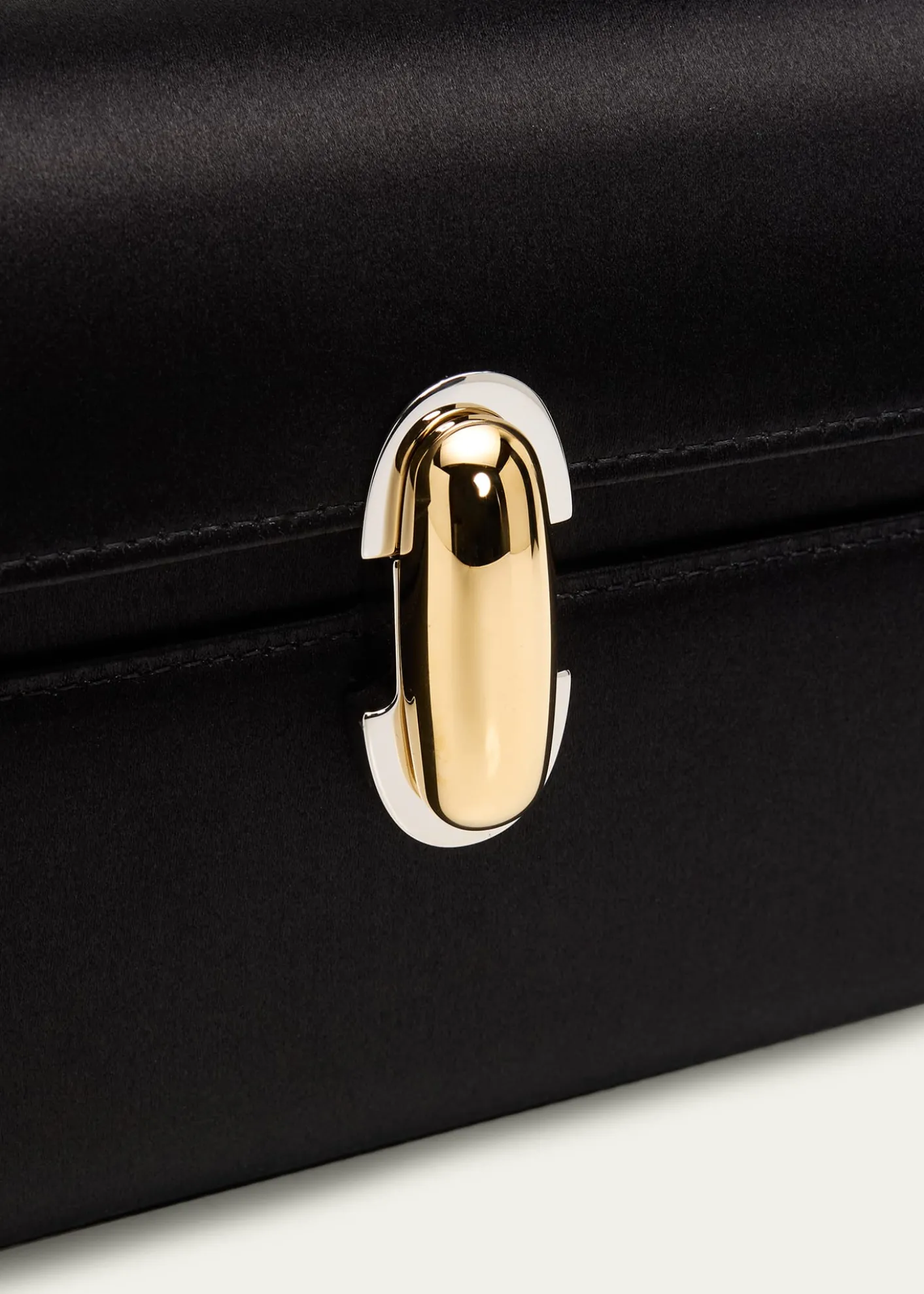 SavetteSymmetry Satin Pochette Top-Handle Bag