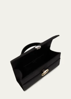 SavetteSymmetry Satin Pochette Top-Handle Bag